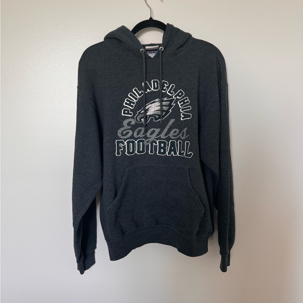 Philadelphia Eagles Mens Hoodie Size Medium Majestic Therma Sweatshirt Hurts